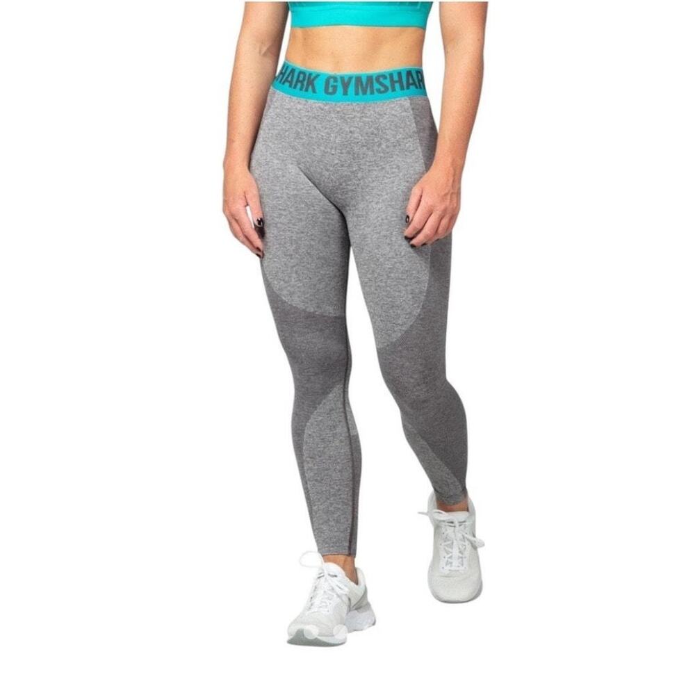 Gymshark Flex Leggings Gray Size Medium - Picture 7 of 9